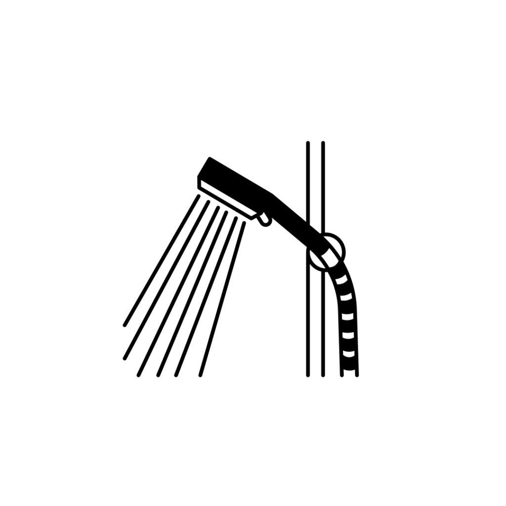 Custom Tap Manufacturer-shower faucet logo