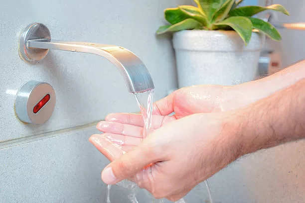 touchless bathroom faucet-hands-free-faucet