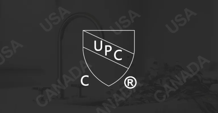 What is cUPC Certified Plumbing Fixture