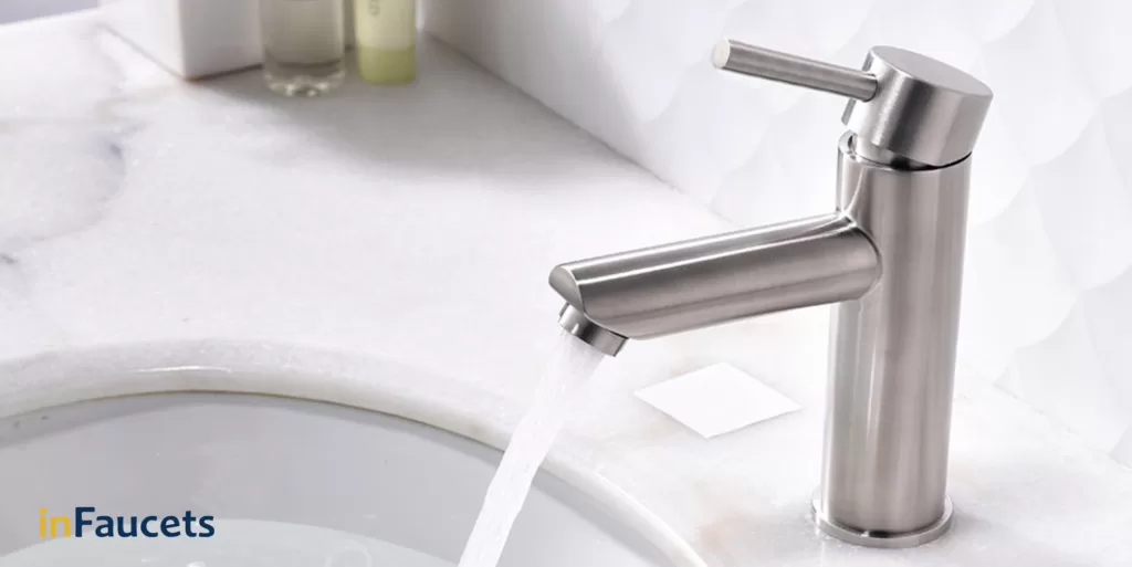 Wholesale Sink Mixer Suppliers-brush nickel basin faucet