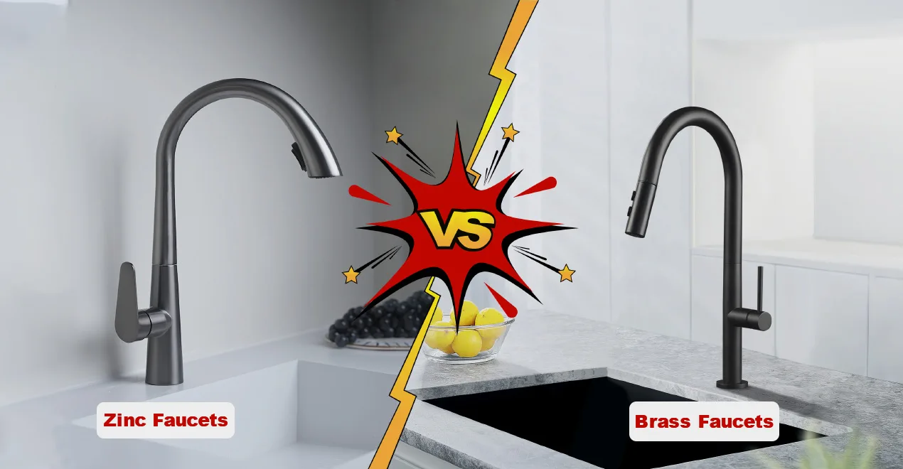 Zinc vs Brass Faucets Choosing the Right Material for Your Kitchen or Bathroom Faucets jpg