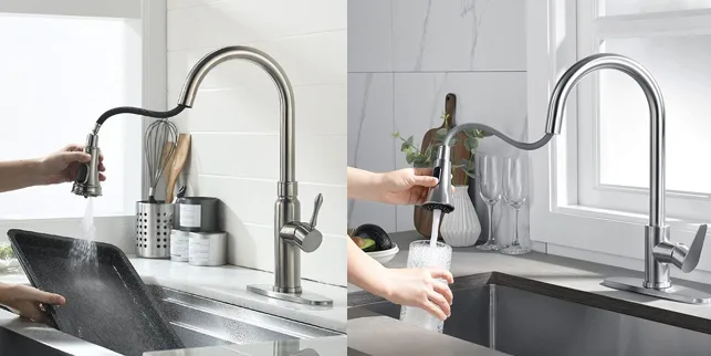 pull down faucet