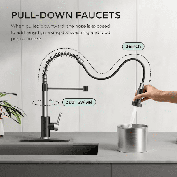 pull-down faucets