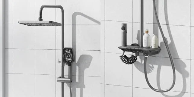 high-pressure shower