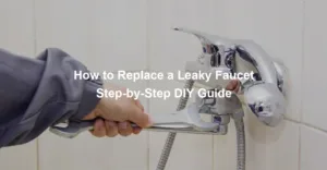 How to Replace a Leaky Faucet Step by Step DIY Guide