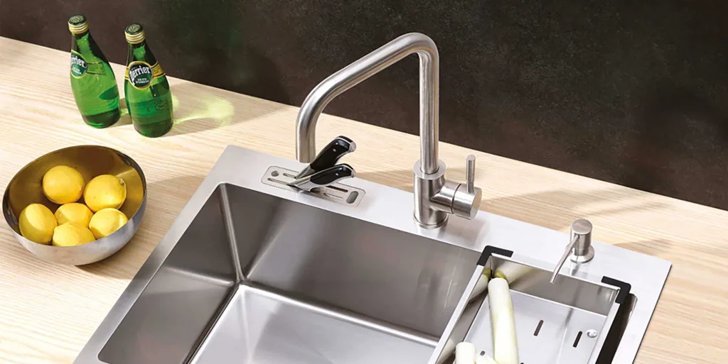 stainless steel faucet
