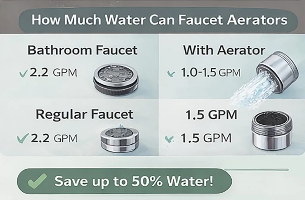 How Much Water Can Faucet Aerators Save