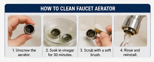 How to Clean a Faucet Aerator