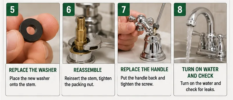How to Fix a Compression Faucet Leak