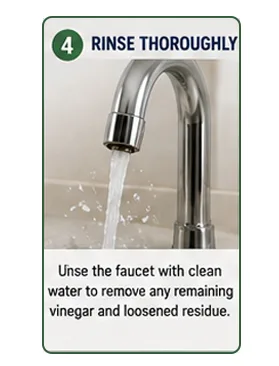 Clean a Faucet