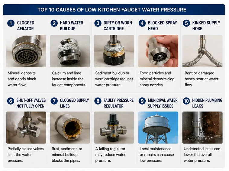 Kitchen Faucet Water Pressure
