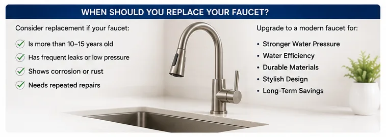 When Should You Replace Your Kitchen Faucet