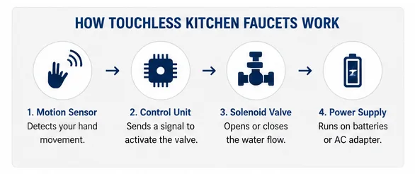 Touchless Kitchen Faucets