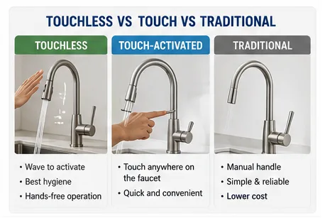 Touchless Kitchen Faucets