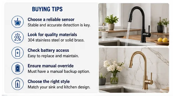 Touchless Kitchen Faucets